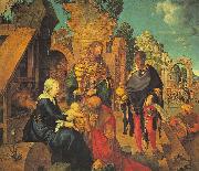 Albrecht Durer The Adoration of the Magi_z oil